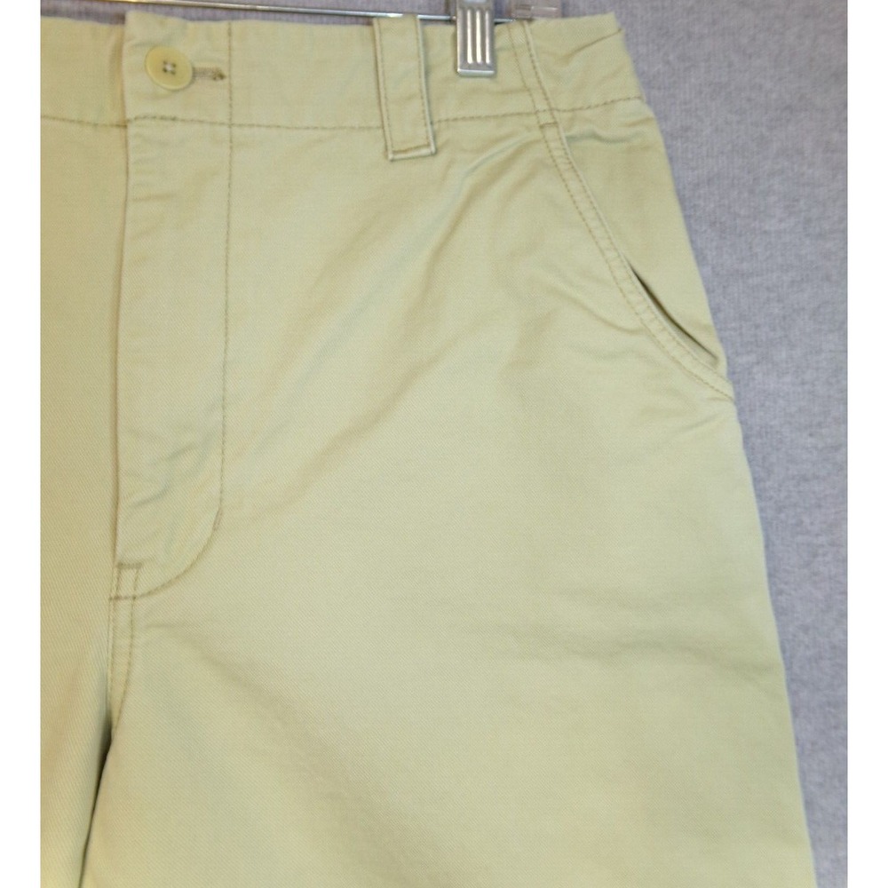 Madewell Pants Womens Pale Green Size 12 Relaxed Chino Wide Leg‎ Pants Cropped - Picture 3 of 7